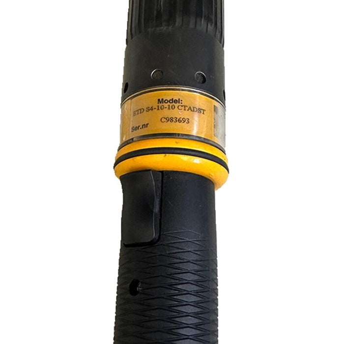 ATLAS COPCO ETD-S4-10-10-CTADS TORQUE GUN S-ANGLE W/ 4220-0982-05 5M CABLE