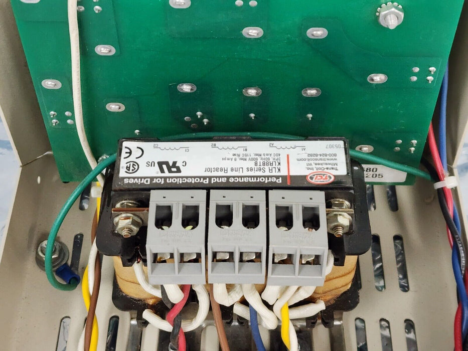 TRANS-COIL INC. KLR SERIES LINE REACTOR KLR8BTB KLC OUTPUT FILTER KLC8B