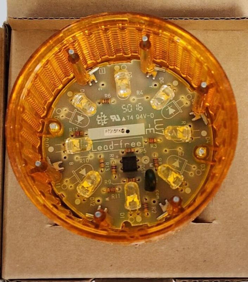 NIB PATLITE LU7-E-YELLOW STACK LIGHT LU7-E LED UNIT 24VDC