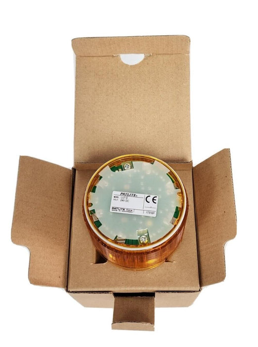 NIB PATLITE LU7-E-YELLOW STACK LIGHT LU7-E LED UNIT 24VDC