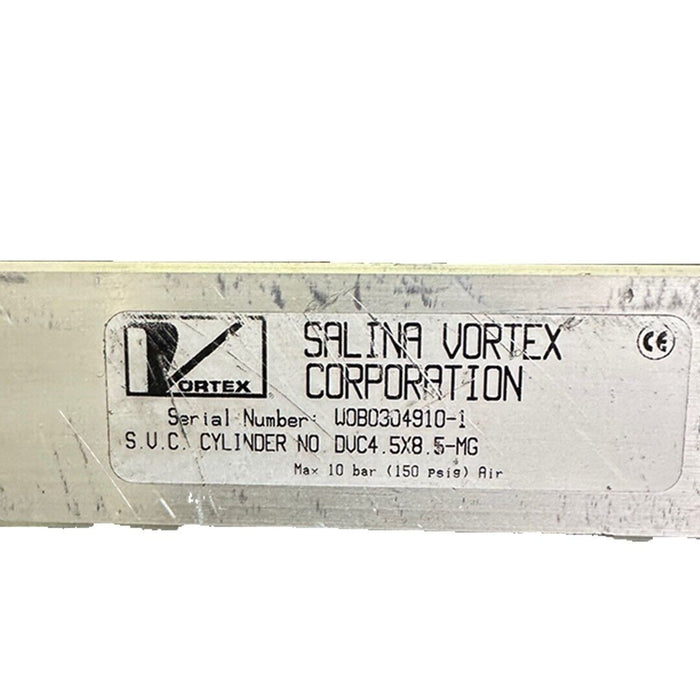 NEW SALINA VORTEX DVC4.5X8.5-MG / DVC45X85MG SVC PNEUMATIC CYLINDER DVC SERIES