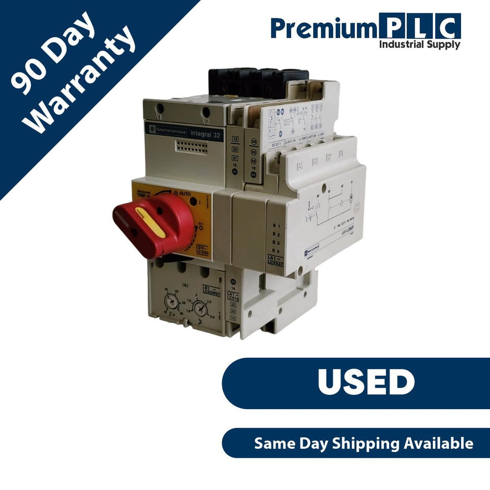 TELEMECANIQUE LD4-LC030 / LD4LC030 CONTACTOR W/ LB1-LC03M10 LA1-LC010 LA1-LC052F