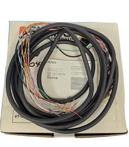 NIB KEYENCE VT-C5R1 TOUCH PANEL DISPLAY CABLE ASSEMBLY CORDSET VTC5R1