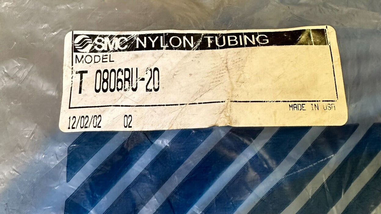 NEW SMC 0806BU-20 NYLON TUBING 0806BU20