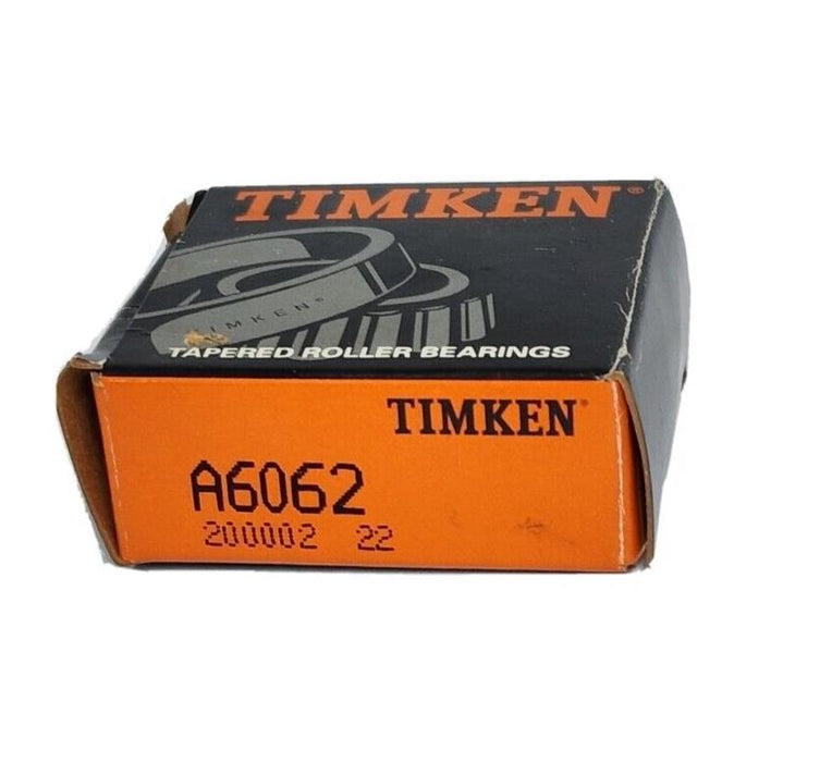 NIB TIMKEN A6062 TAPERED ROLLER BEARING CONE 0.6250IN ID 0.4391IN WIDTH