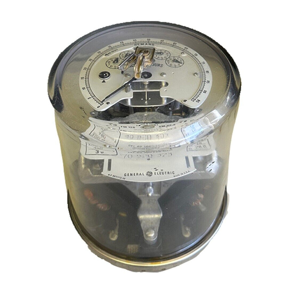 GENERAL ELECTRIC 700X2G878 TWO STATOR WATTHOUR METER FM12S VM-62-S 70 520 323