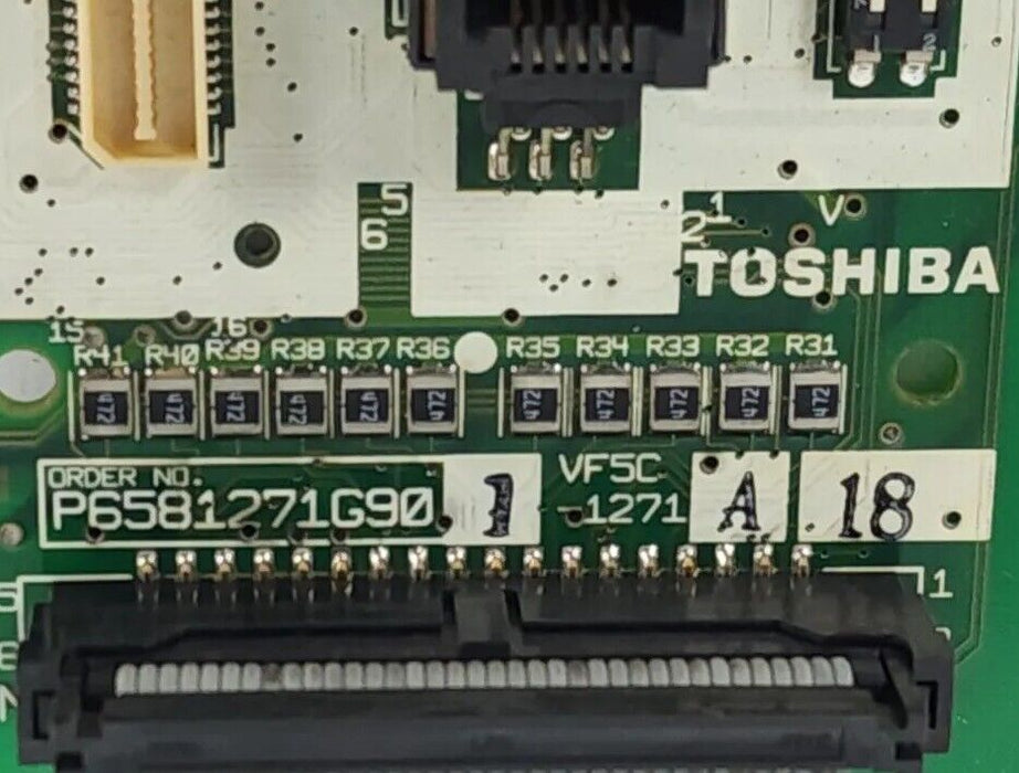 TOSHIBA P6581271G901 CONTROL BOARD