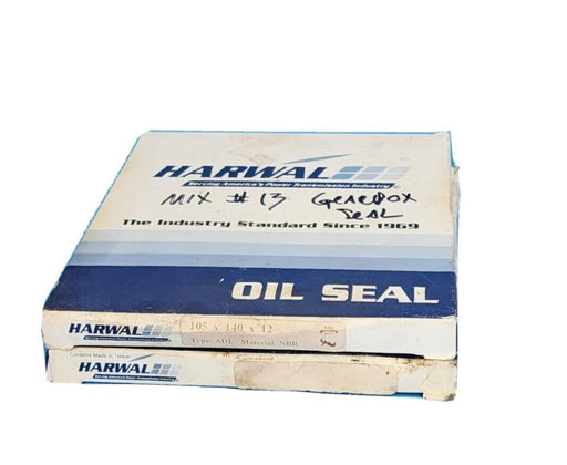 LOT OF 2 NIB HARWAL 105X140X12 OIL SEALS
