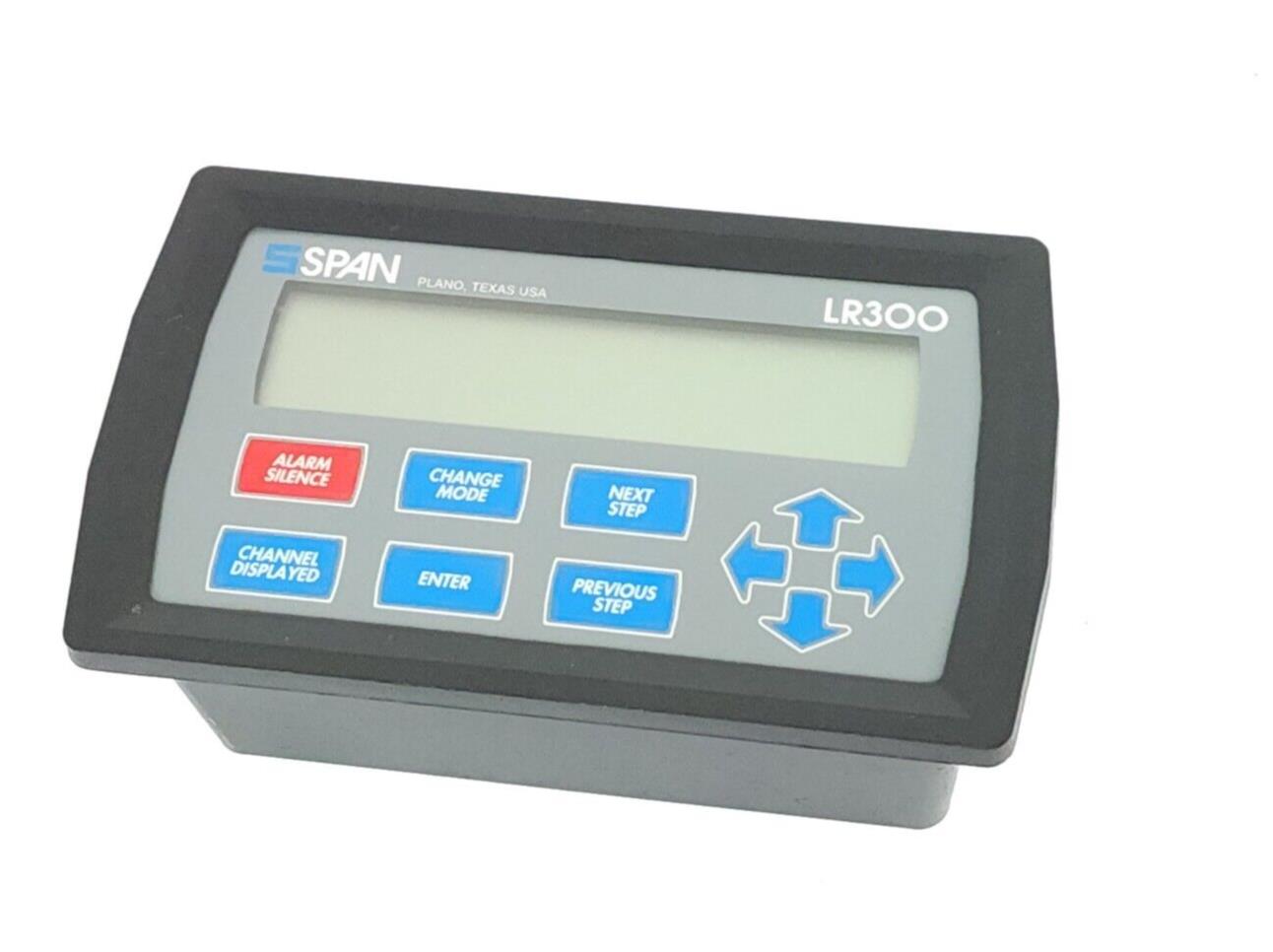 SPAN INSTRUMENTS LR300-4120 CONTROLLER 24VDC 4 CHANNEL WITH DISPLAY