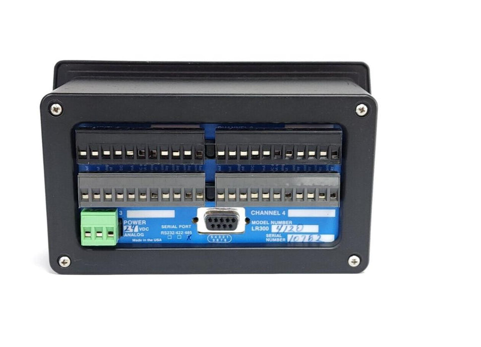 SPAN INSTRUMENTS LR300-4120 CONTROLLER 24VDC 4 CHANNEL WITH DISPLAY