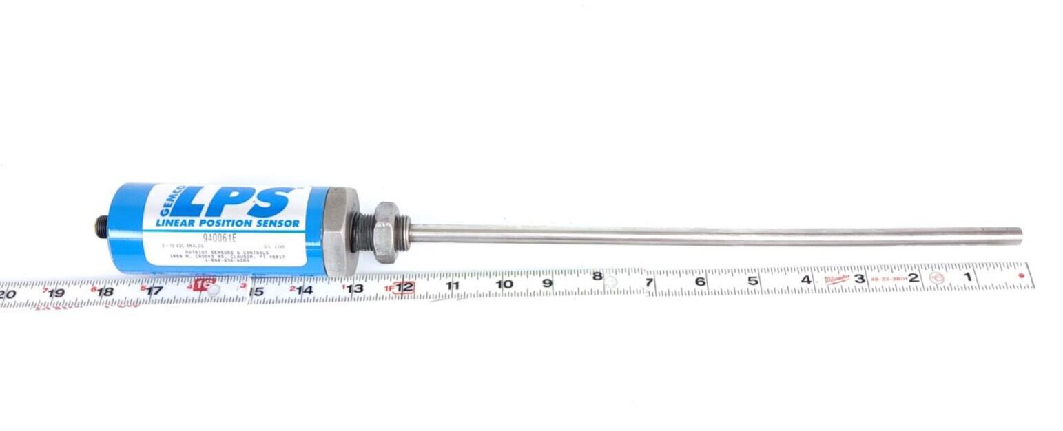 GEMCO 940061E LINEAR POSITION SENSOR 0-10 VDC ANALOG