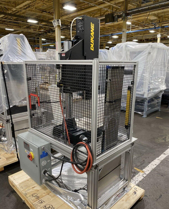 USED DUKANE IQ ES SERIES ULTRASONIC WELDER COMPLETE 2400 WATT  MFG. 2020