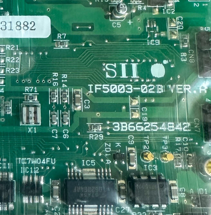 NEW SII IF5003-02B / IF500302B VER. A THERMAL PRINTER CONTROL BOARD 80431882