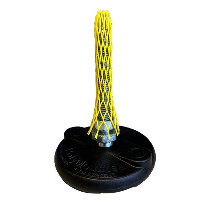 12 NEW S & W BNYLA33-EL / BNYLA33EL POLYMOUNTS LEVELING MOUNTS 3/8-16 THREAD 3''