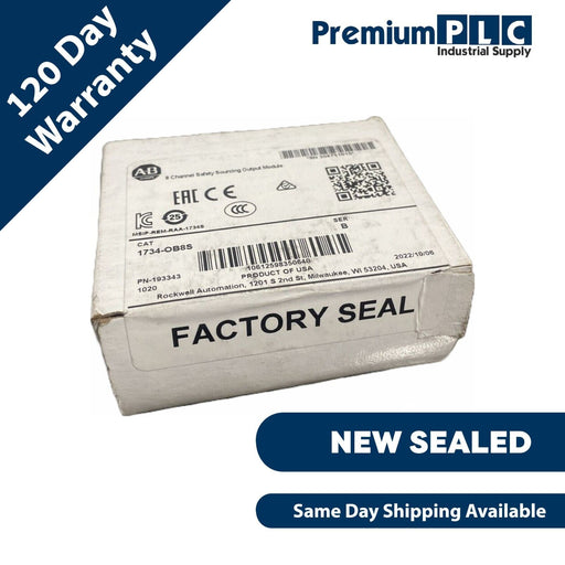 NEW F/S ALLEN BRADLEY 1734-OB8S /B POINT I/O 8-CH SAFETY SOURCING OUTPUT 2022