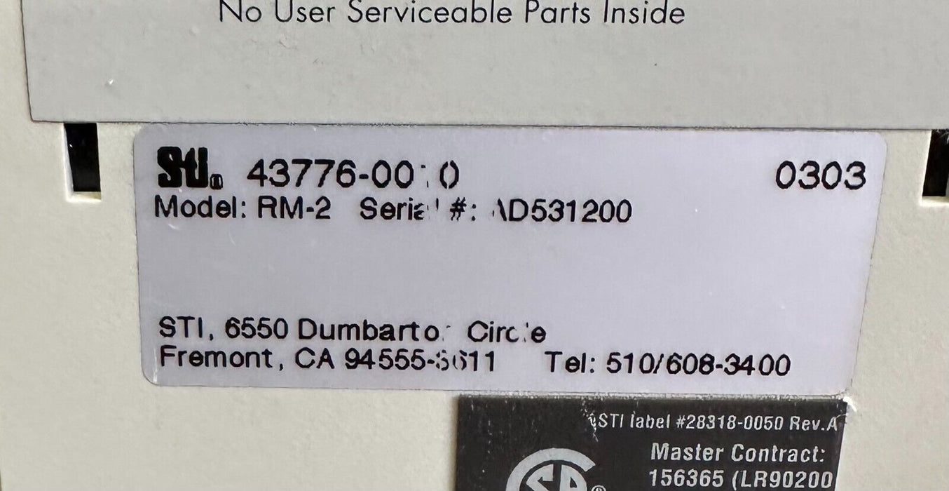 STI 43776-0010 / 437760010 RESOURCE MODULE RM-2 / RM2 24Vdc DIN-RAIL MOUNT