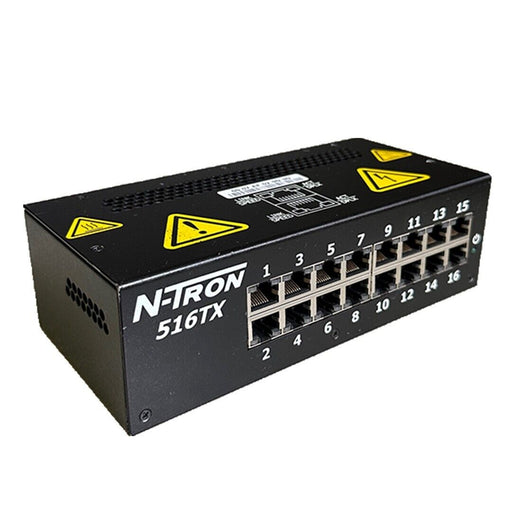 N-TRON 516TX-A / 516TXA INDUSTRIAL ETHERNET SWITCH 16-PORT 10/30VDC 1.0A 516TX