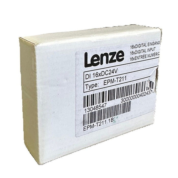 NEW LENZE EPM-T211 / EPMT211 DI 16xDC24V I/O MODULE 16-PT