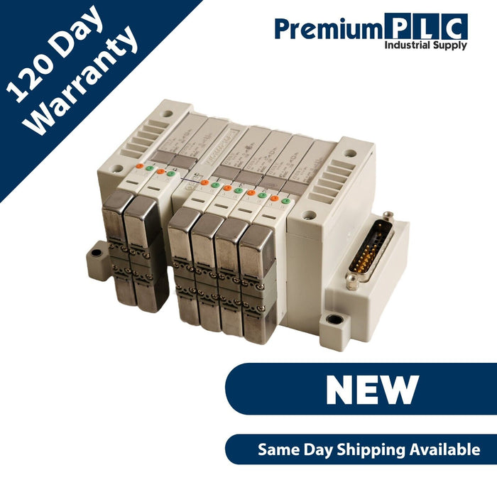 NEW SMC VV5Q11-07-DAL01092 PNEUMATIC MANIFOLD W/ (6) VQ1301N-51 & VVQ1000-10A-1