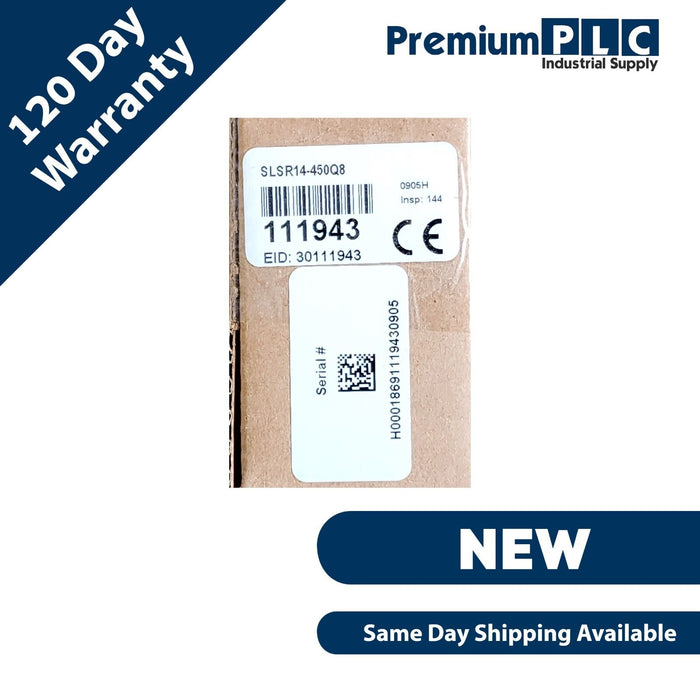 NEW BANNER SLSR14-450Q8 / SLSR14450Q8 EZ-SCREEN LIGHT CURTAIN RECEIVER 111943
