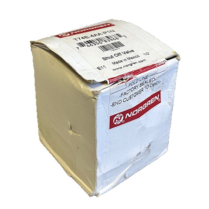 NEW SEALED IMI NORGREN T74E-4AA-P1N / T74E4AAP1N 1/2'' NPT SHUT-OFF VALVE E11