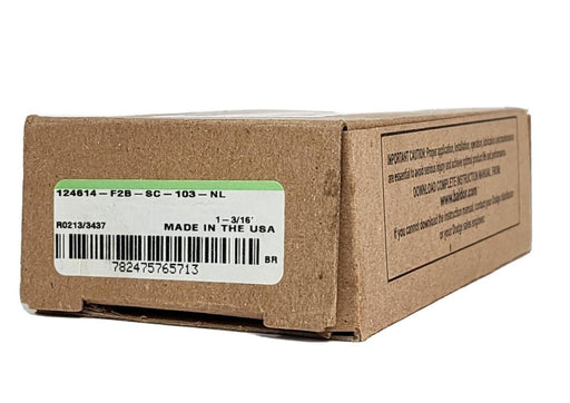 NIB DODGE 124614-F2B-SC-103-NL 2-BOLT FLANGE BLOCK BEARING 1-3/16''