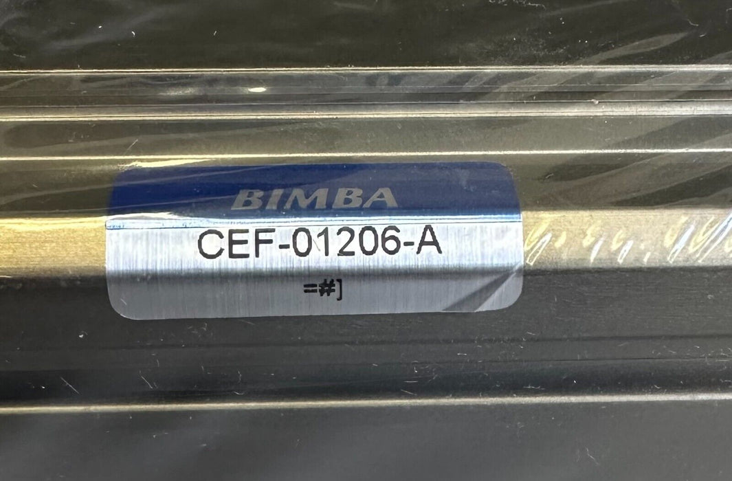 NEW BIMBA CEF-01206-A / CEF01206A PNEUMATIC CYLINDER