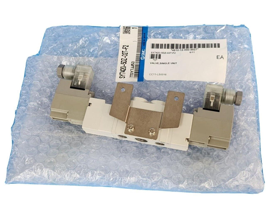 NEW SMC SY7420-5DZ-02T-F2 SOLENOID VALVE 5 PORT