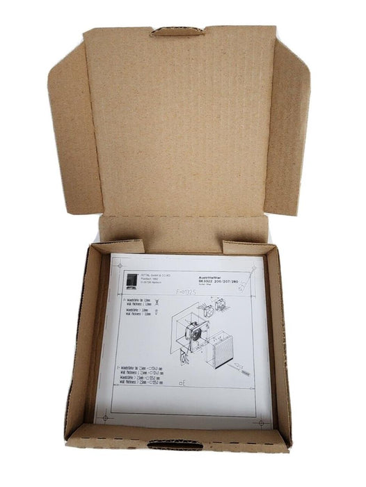 NIB RITTAL SK-3322.207 FAN/FILTER ASSEMBLY PLASTIC SK 3322207