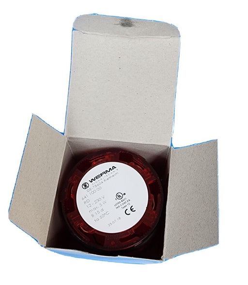 NIB WERMA 641.100.00 LIGHT ELEMENT, RED 64110000