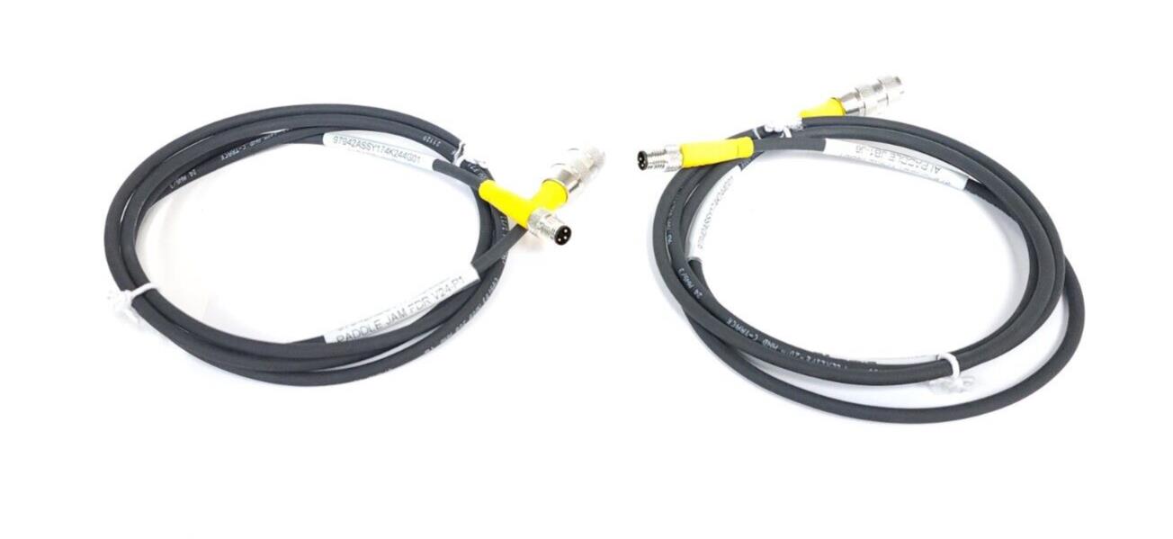LOT OF 2 NEW TURCK RK 4T-1.5-PSG 3M/S90/S101 CORDSETS U0967-88