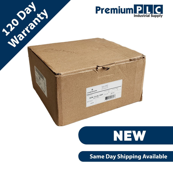EMERSON SolaHD SDN10-24-100P SDN-P POWER SUPPLY 10A 24VDC 240W SDN1024100P NSMP