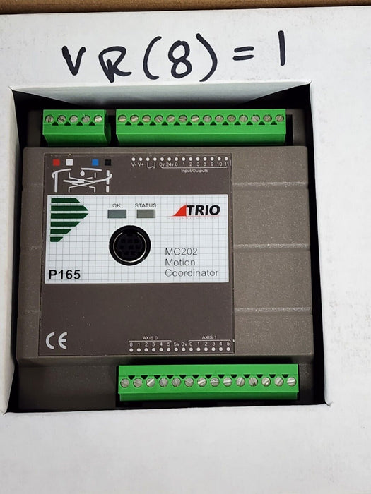 NEW TRIO MOTION TECHNOLOGY P165-MC202 MOTION COORDINATOR