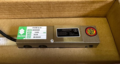NEW CELTRON 0SQBS-005E-A5-11F / SQB-5KLB-5000M-50 LOAD CELL VPG SQB cap. 5K