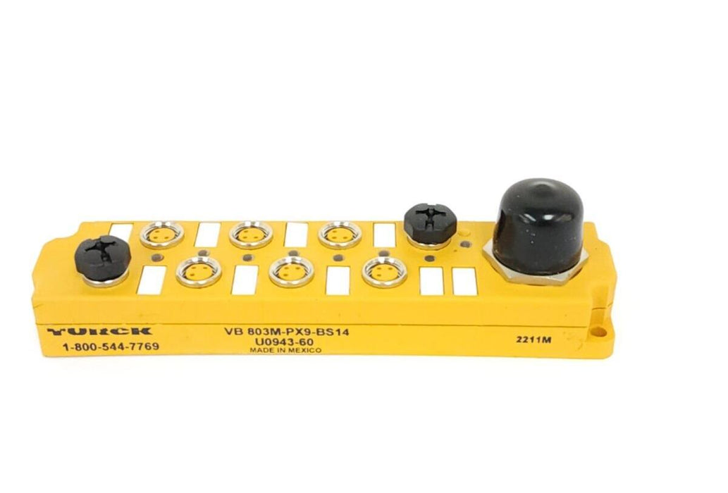 NIB TURCK VB-803M-PX9-BS14 JUNCTION BOX MULTIBOX 8 PORT U0943-60