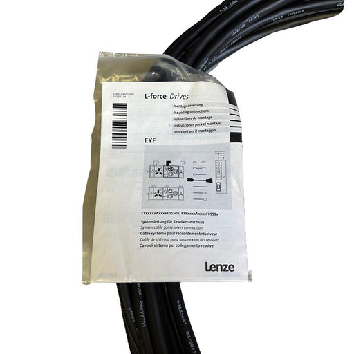 NEW LENZE EDKYFAXF01-S0X SYSTEM CABLE FOR RESOLVER CONNECTION 13293716