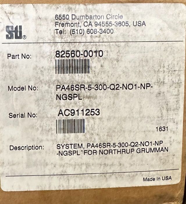 NIB OMRON STI PA46SR-5-300-Q2-NO1-NP-NGSPL LIGHT CURTAIN 82560-1010 85260-2010