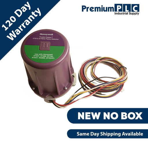 NEW HONEYWELL C7024E0-1001 / C7024E1001 PURPLE PEEPER UV FLAME DETECTOR 24VDC