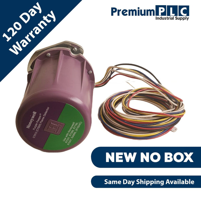 NEW HONEYWELL C7024E0-1001 / C7024E1001 PURPLE PEEPER UV FLAME DETECTOR 24VDC