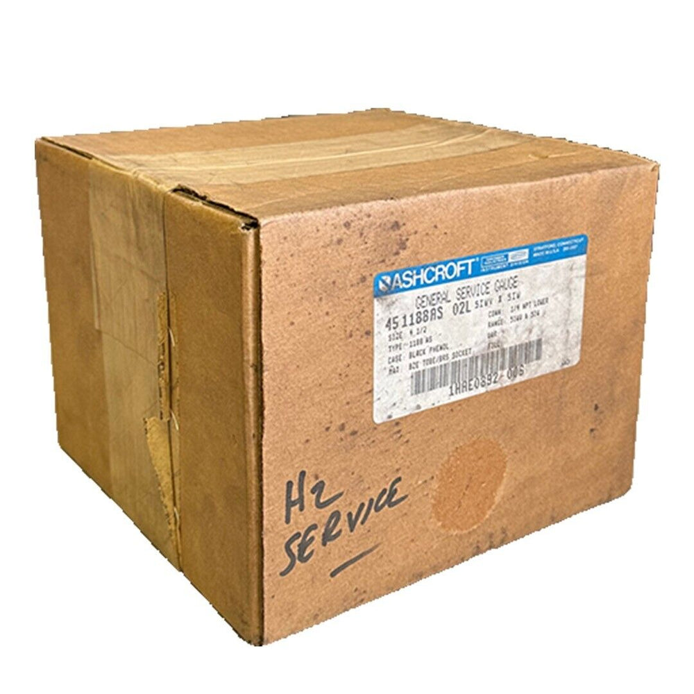 NEW SEALED ASHCROFT 45 1188AS 02L 5IWV & 5IW GENERAL SERVICE GAUGE 451188AS02L