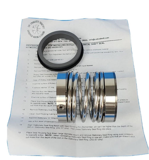 NIB CHEMICOLLOID LABORATORIES INC. 252-7-RM85-40 MECHANICAL SHAFT SEAL SD-40