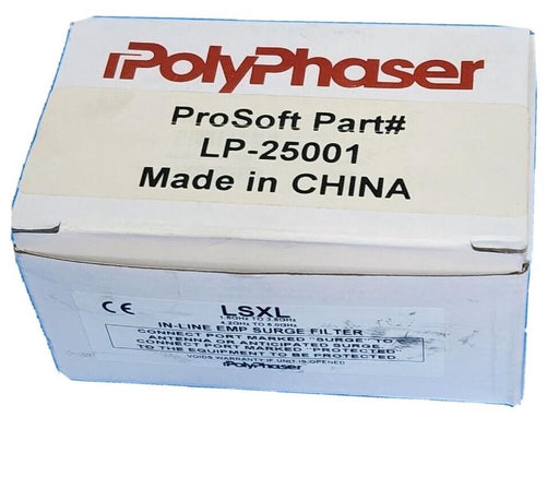 NIB PROTECTION TECHNOLOGY POLYPHASER LSXL IN-LINE EMP SURGE FILTER