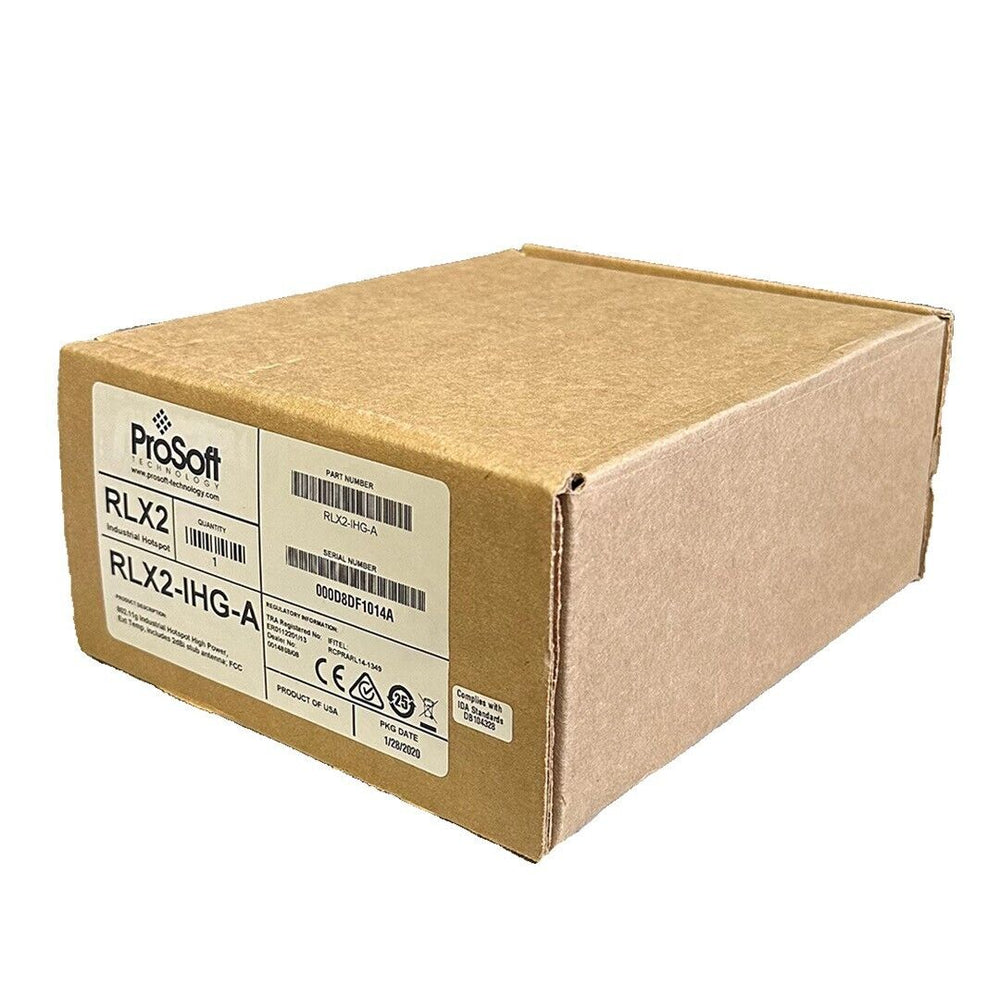 NEW PROSOFT RLX2-IHG-A / RLX2IHGA RLX2 802.11g INDUSTRIAL HOTSPOT 2dBi STUB 2020