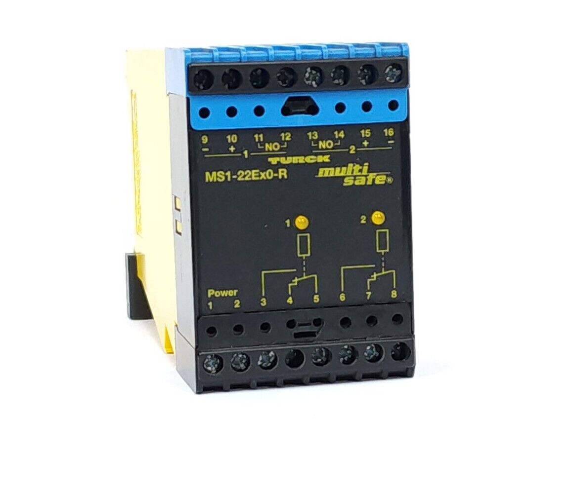 TURCK MS1-22EX0-R ISOLATED SWITCHING AMPLIFIER MS1-22EX0-R/20-250VAC/20-125VDC