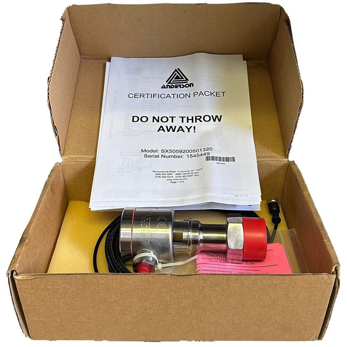 NEW ANDERSON SX5059200501320 SX DRIFTLESS PHARMACEUTICAL LEVEL TRANSMITTER