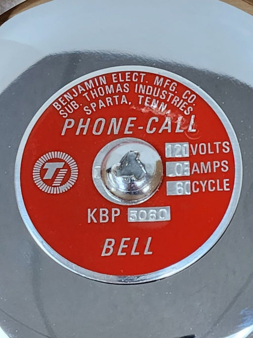 NIB THOMAS INDUSTRIES / BENJAMIN KBP-5060-120V PHONE CALL BELL KBP-5060