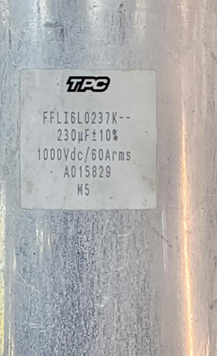 LOT OF 5 TPC FFLI6L0237K 230uF 10% 1000VDC/60ARMS