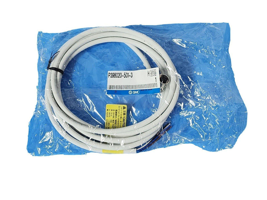 NEW SMC P398020-501-3 PNEUMATIC REGULATOR POWER/ SIGNAL CABLE