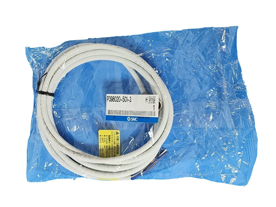 NEW SMC P398020-501-3 PNEUMATIC REGULATOR POWER/ SIGNAL CABLE