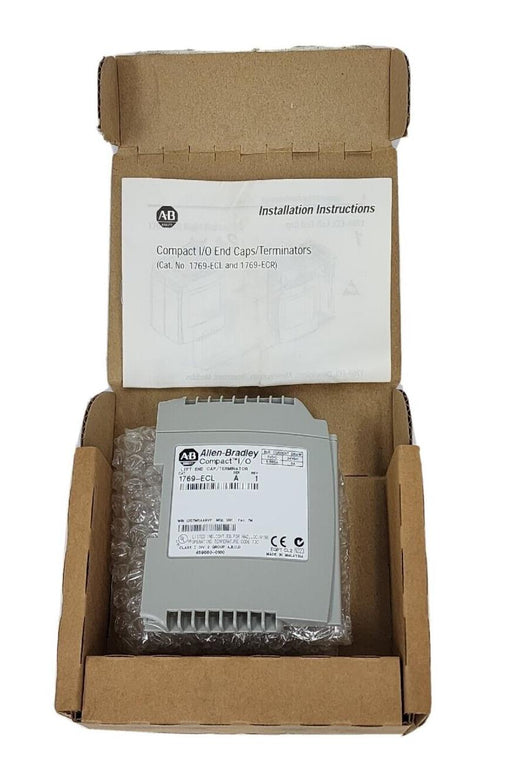 NEW ALLEN BRADLEY 1769-ECL SER. A LEFT END CAP / TERMINATOR
